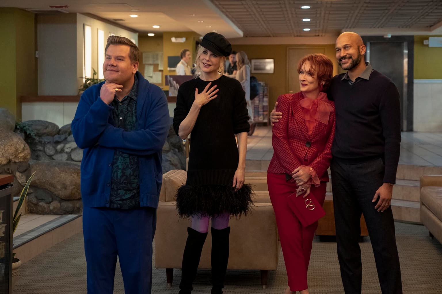 The cast of Netflix’s new movie The Prom talk about why they love musicals