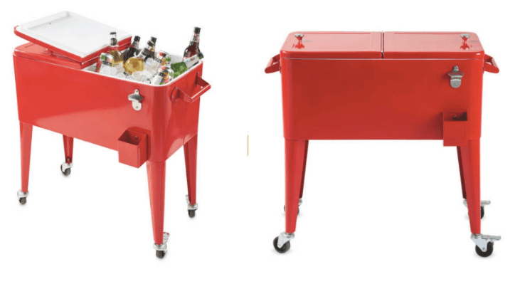 This retro drinks cooler on wheels will be available in Aldi from this weekend