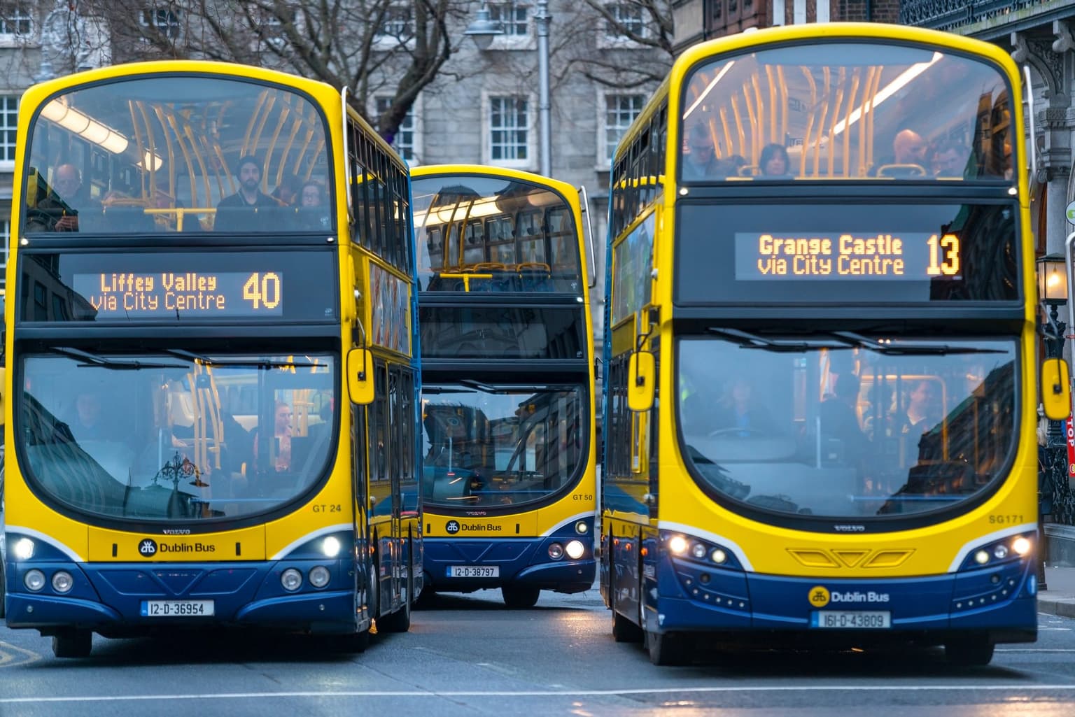 Public transport is set to return to full capacity from Wednesday