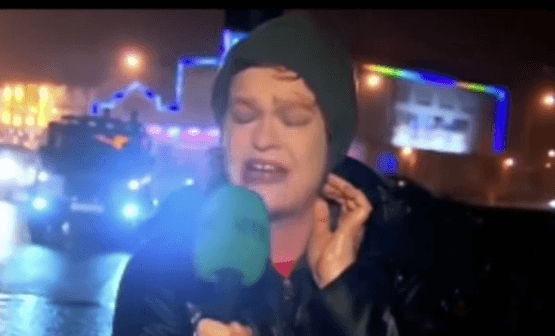 Teresa Mannion’s iconic weather warning has become viral on TikTok (for some inexplicable reason) Teresa Mannion’s iconic weather warning has become viral on TikTok (for some inexplicable reason)