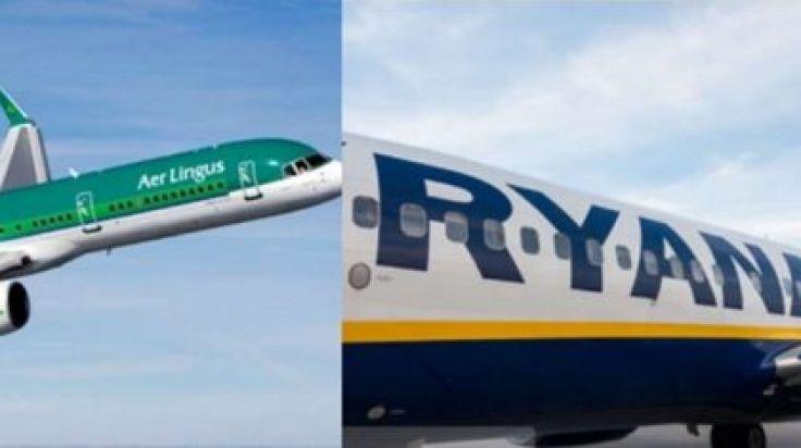 Aer Lingus and Ryanair had a very funny tweet-off about their landings Aer Lingus and Ryanair had a very funny tweet-off about their landings