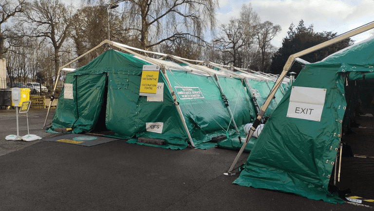 Mass vaccination clinics for GPs have opened up Mass vaccination clinics for GPs have opened up