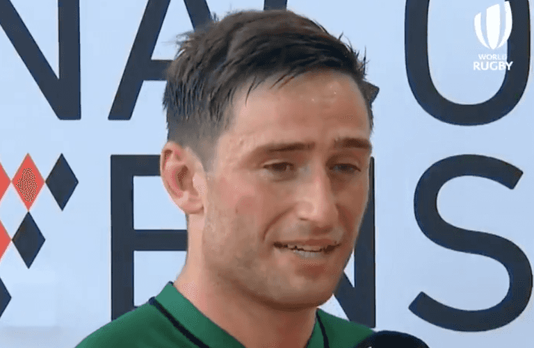 WATCH: Ireland Rugby 7s captain gives emotional interview after Olympic qualification WATCH: Ireland Rugby 7s captain gives emotional interview after Olympic qualification
