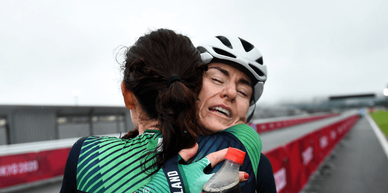 Another gold medal for Irish cycling duo Dunlevy and McCrystal at the Paralympics Another gold medal for Irish cycling duo Dunlevy and McCrystal at the Paralympics
