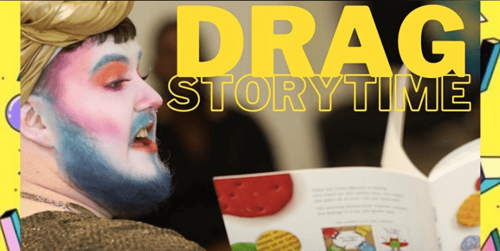 There’s a drag story-time event happening this Saturday There’s a drag story-time event happening this Saturday
