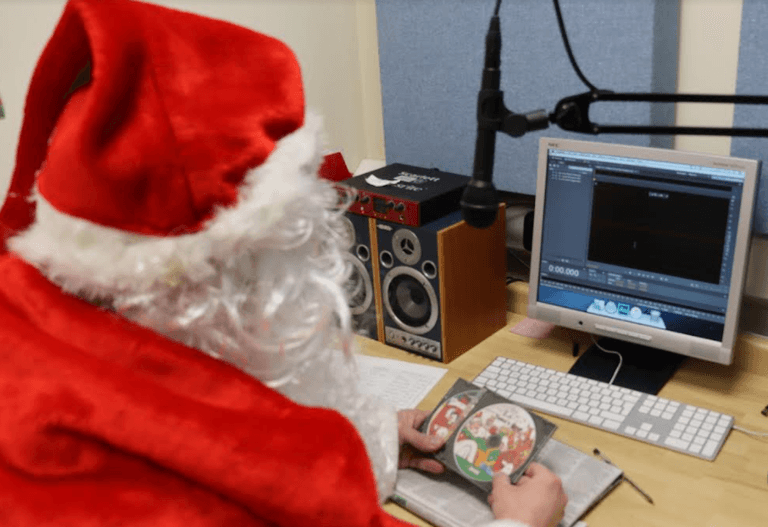 Santa is working with the NCBI Library to respond to children who are blind or vision impaired this Christmas Santa is working with the NCBI Library to respond to children who are blind or vision impaired this Christmas