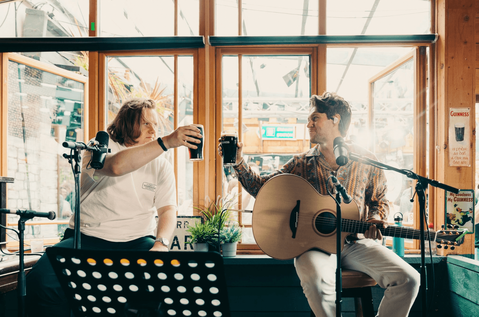 A film following Niall Horan and Lewis Capaldi’s Irish road trip comes out this week