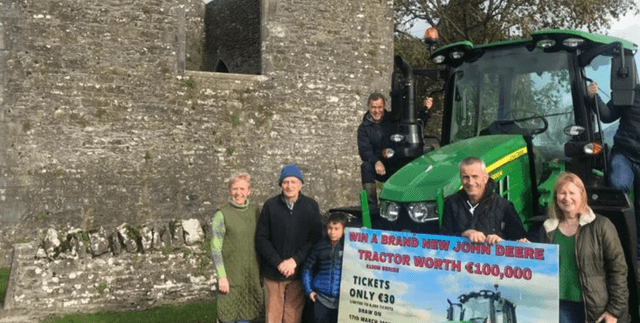 Dog wins tractor worth €100k in a Laois raffle Dog wins tractor worth €100k in a Laois raffle