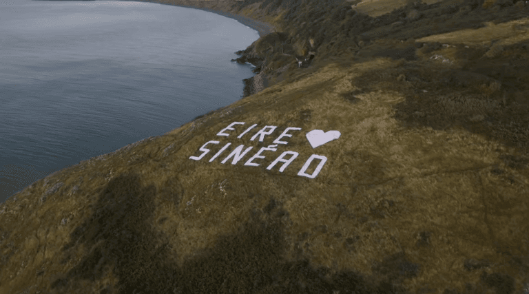 Beautiful new tribute to Sinéad O’Connor appears at Bray head Beautiful new tribute to Sinéad O’Connor appears at Bray head