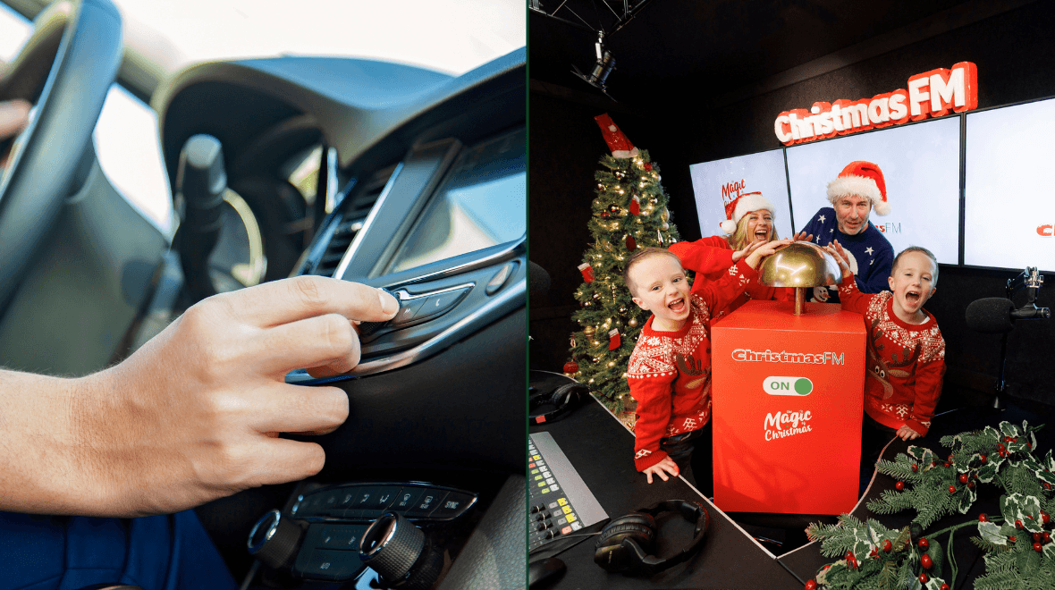 Turn up the radio, Christmas FM is officially back tomorrow