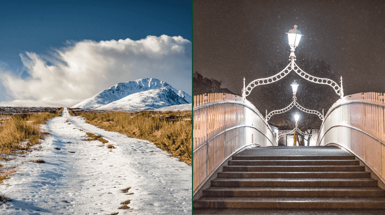 Snow falls in some parts as Ireland braces for more freezing conditions Snow falls in some parts as Ireland braces for more freezing conditions