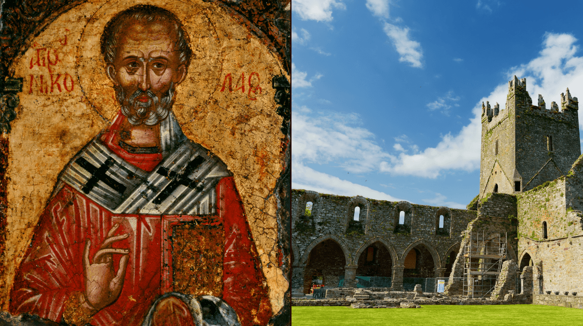 Did you know ‘Santa Claus’ is said to be buried in Ireland? Did you know ‘Santa Claus’ is said to be buried in Ireland?