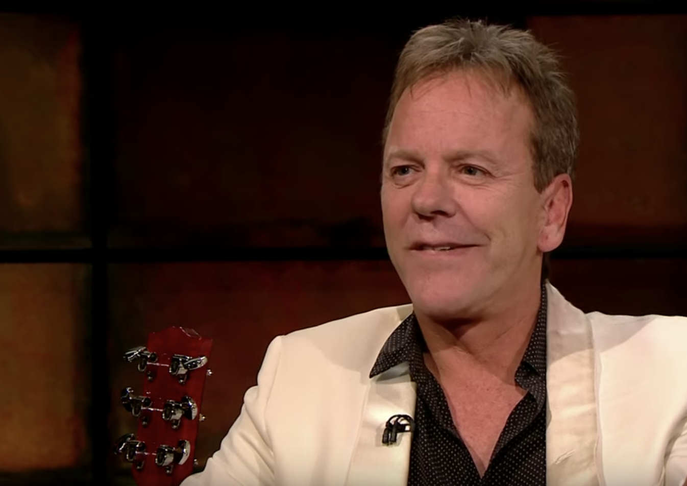 WATCH: Actor Kiefer Sutherland describes a rather bizarre night out in Dublin with Pogues frontman Shane McGowan