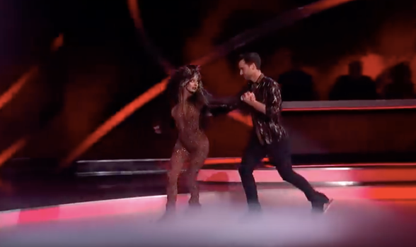 Maura Higgins' Dancing On Ice performance