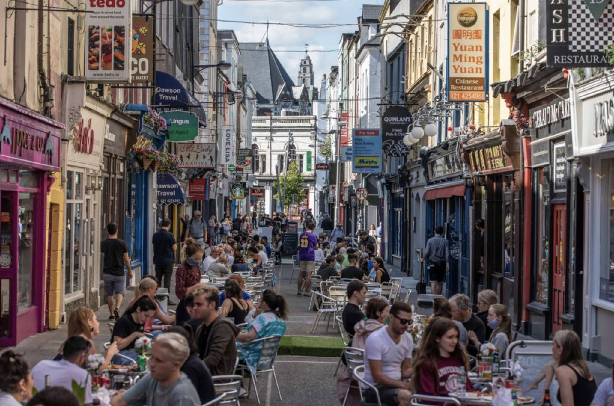 people-friendly streets Cork