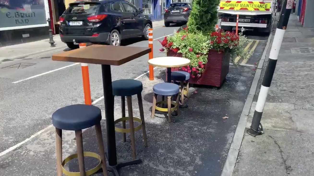 outdoor seating Galway
