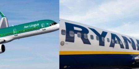 Aer Lingus and Ryanair had a very funny tweet-off about their landings