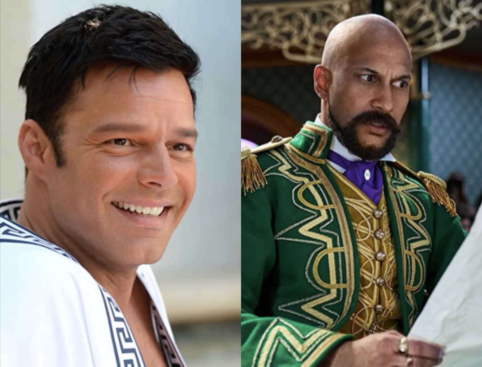 “I take their hatred as a compliment!” – Keegan-Michael Key and Ricky Martin on being baddies in a Christmas movie