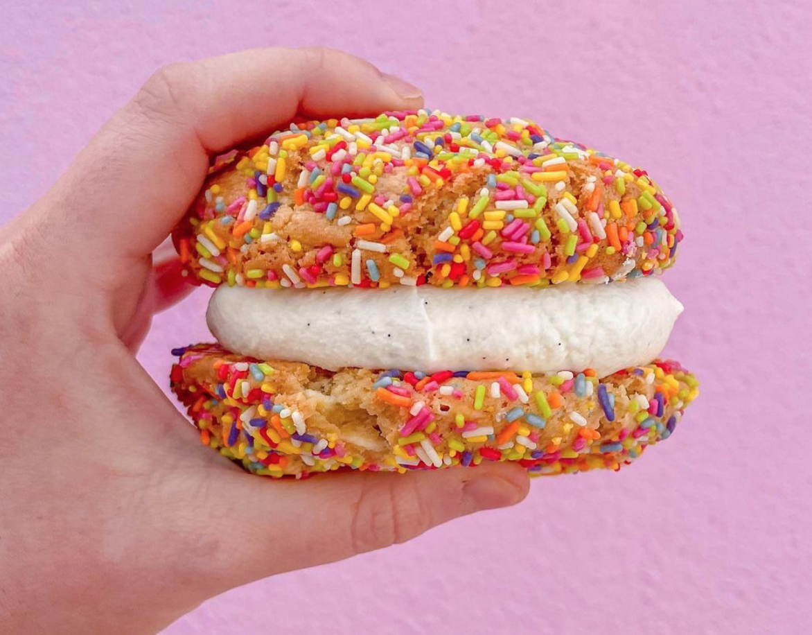 This sprinkles ice-cream cookie sandwich will bring pure joy to your weekend