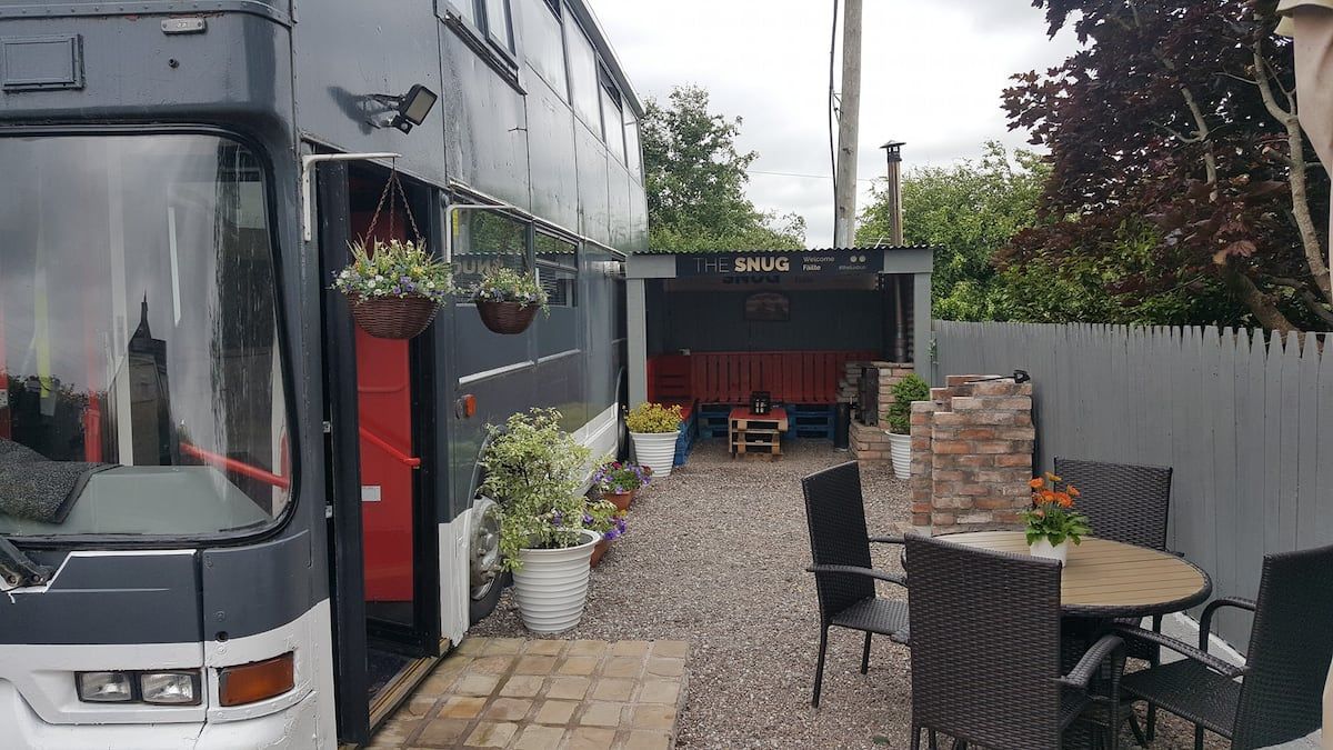 You can stay in this converted double decker bus in Cork and it looks insane