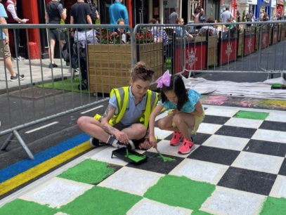 This newly pedestrianised street in Cork City is getting an artistic makeover
