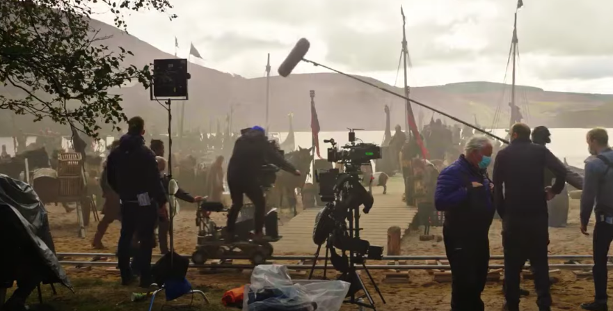 WATCH: First behind-the-scenes look at the Vikings spin-off being filmed in Wicklow