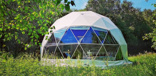 Add these stunning geo domes in Leitrim to your glamping trip list