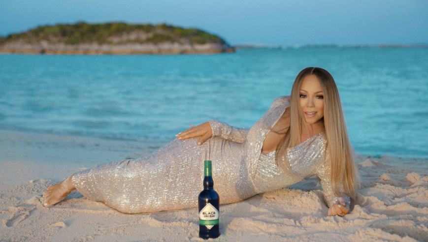 Mariah Carey gives a nod to her Irish heritage as she launches new liqueur