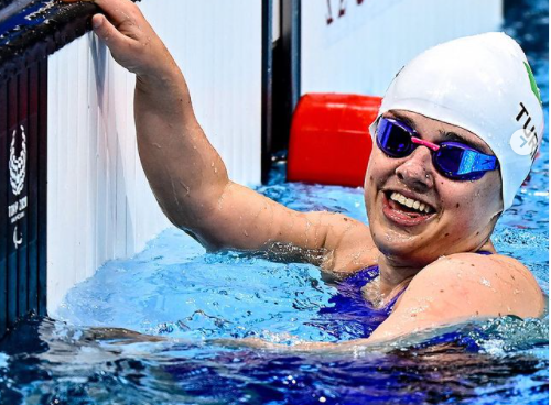 Laois swimmer Nicole Turner wins silver at the 2020 Paralympics