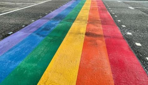 Northern Ireland reveals its first rainbow crossing in Derry