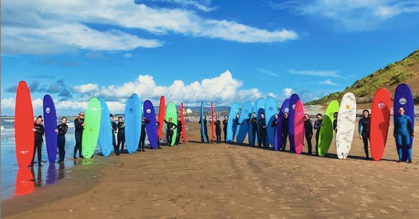 There’s a fancy dress surf sesh happening in Sligo for Halloween