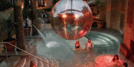 We're obsessing over this Antrim hotel with a disco ball in the pool