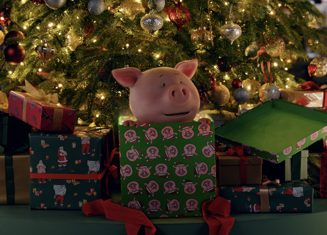 Can you guess which actor voices Percy Pig in the M&S Christmas ad?