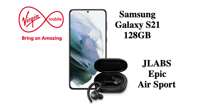 We’ve got a Samsung Galaxy S21 and some JLabs Air Sport Earbuds up for grabs, here’s how you can enter and WIN