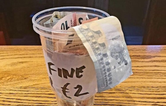 This Donegal pub has introduced a Covid-19 fine jar in aid of a local charity