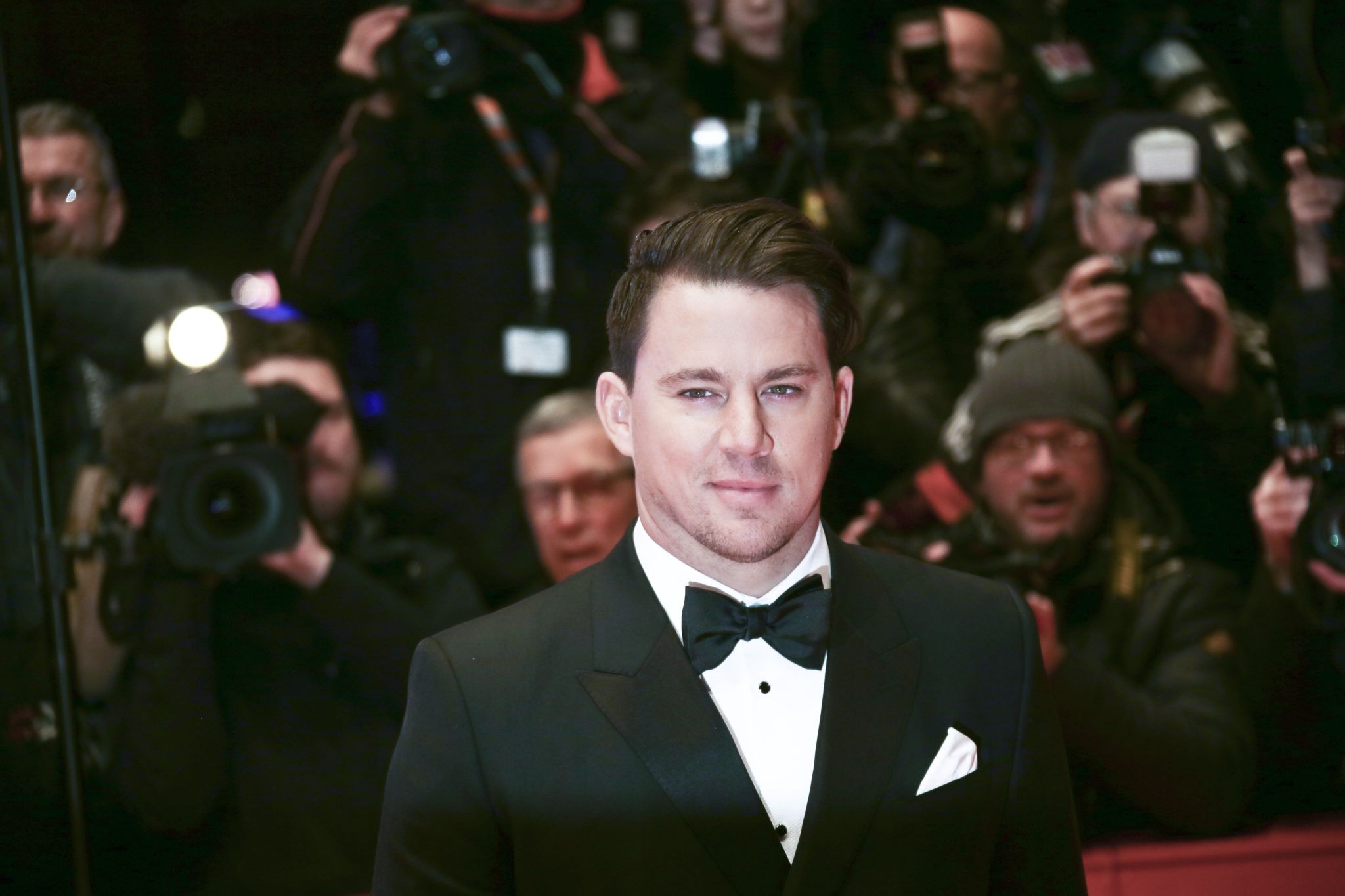 Channing Tatum at a red carpet event