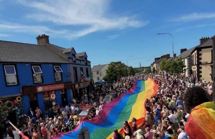 Over a thousand people attended Donegal’s first Pride Parade this weekend