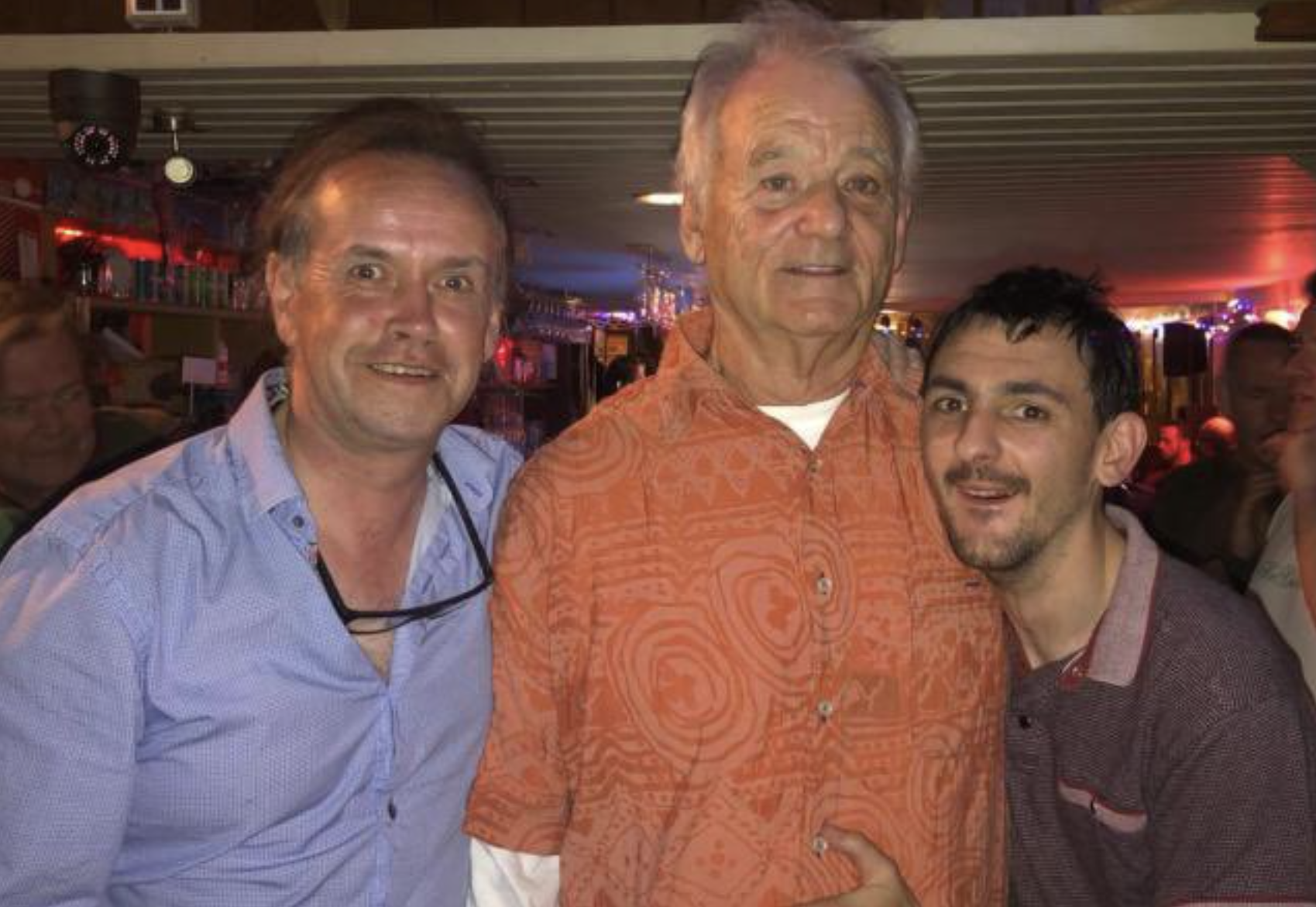 Bill Murray seen out for a singsong and a few pints in Limerick