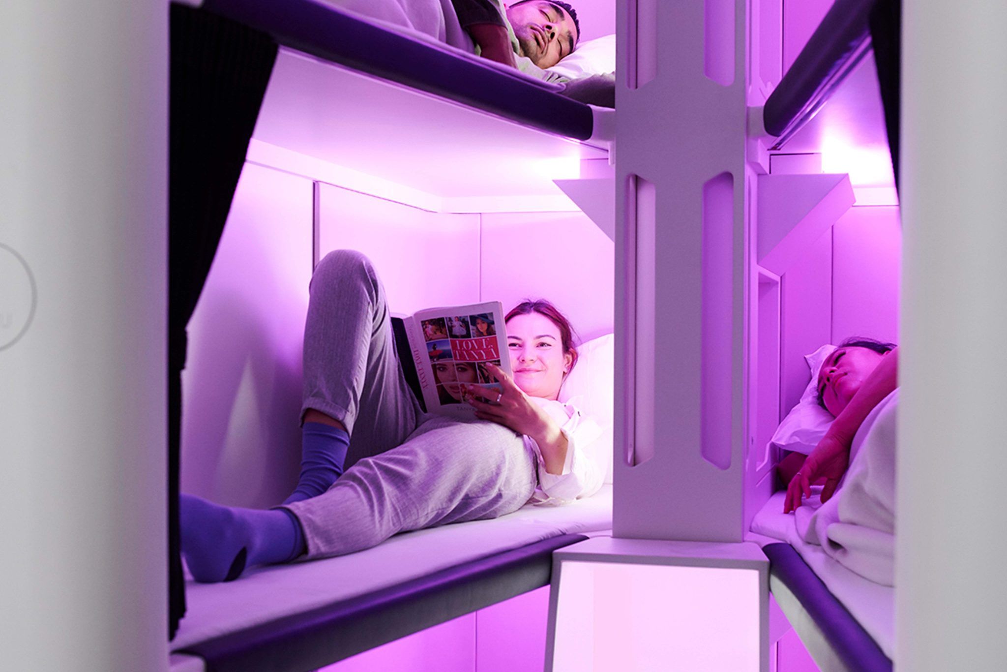 Buckle up: The world’s first economy airplane bunk beds are coming