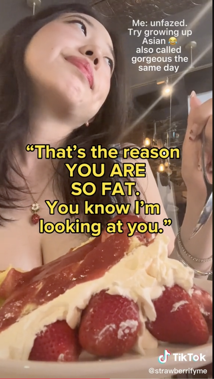 WATCH: Tiktoker brilliantly shuts down stranger who attempted to fat shame her