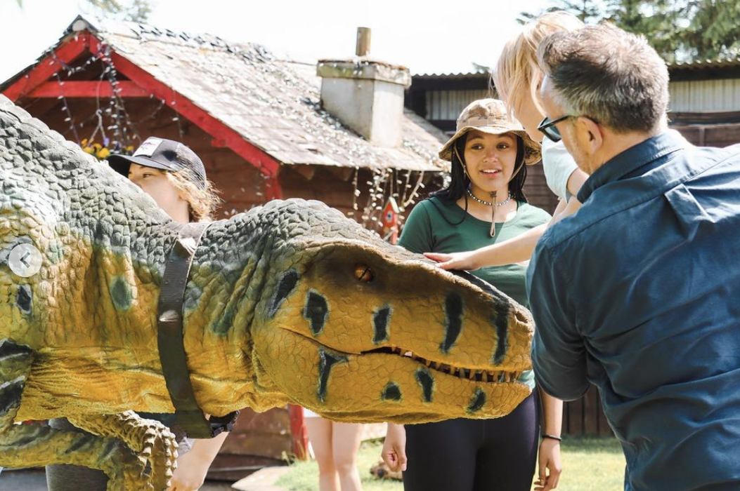 See t-rex, velociraptors and other dinos at Amber Springs Hotel this summer