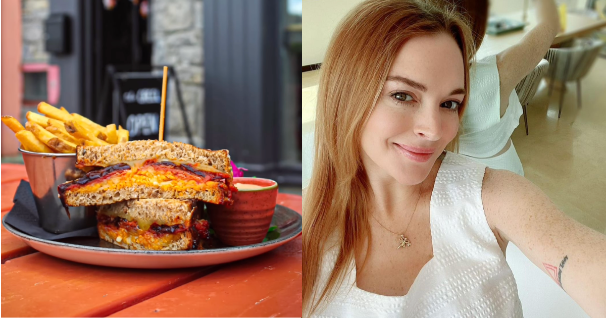 Westport café create a sandwich in honour of Lindsay Lohan arrival