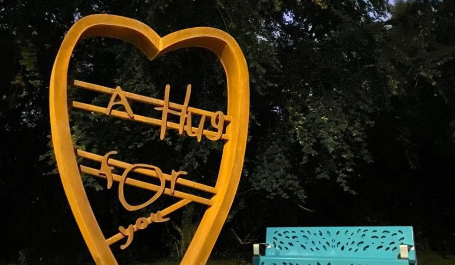 Sculpture of Adam King’s ‘Hug for You’ unveiled in Kilkenny