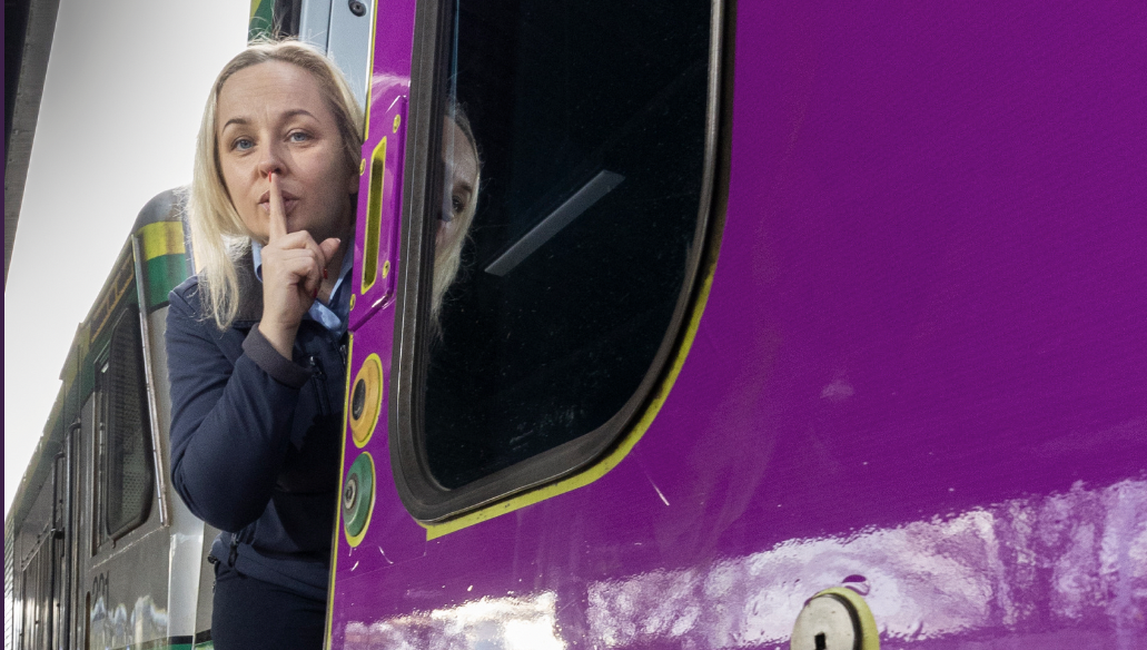 Irish Rail introduce a ‘quiet carriage’ for certain train services