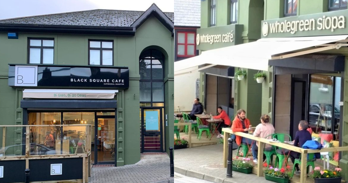 Wholegreen siopa reopens as Black Square Café in Letterkenny