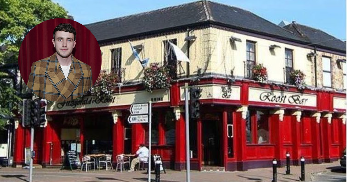Maynooth pub says pints are ‘on the house’ for former regular Paul Mescal