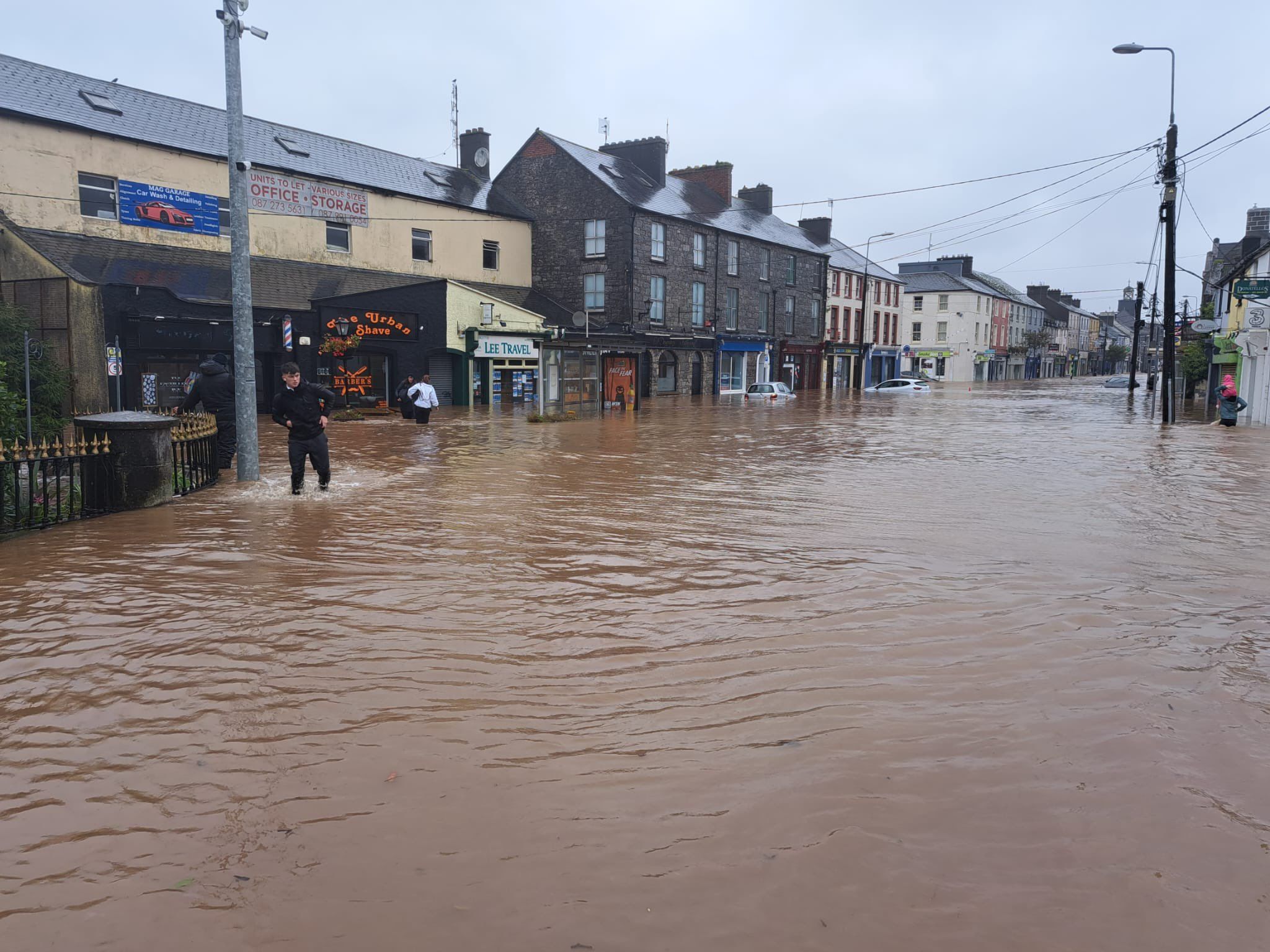Cork experiences a month of rain in 24 hours as Storm Babet rages on