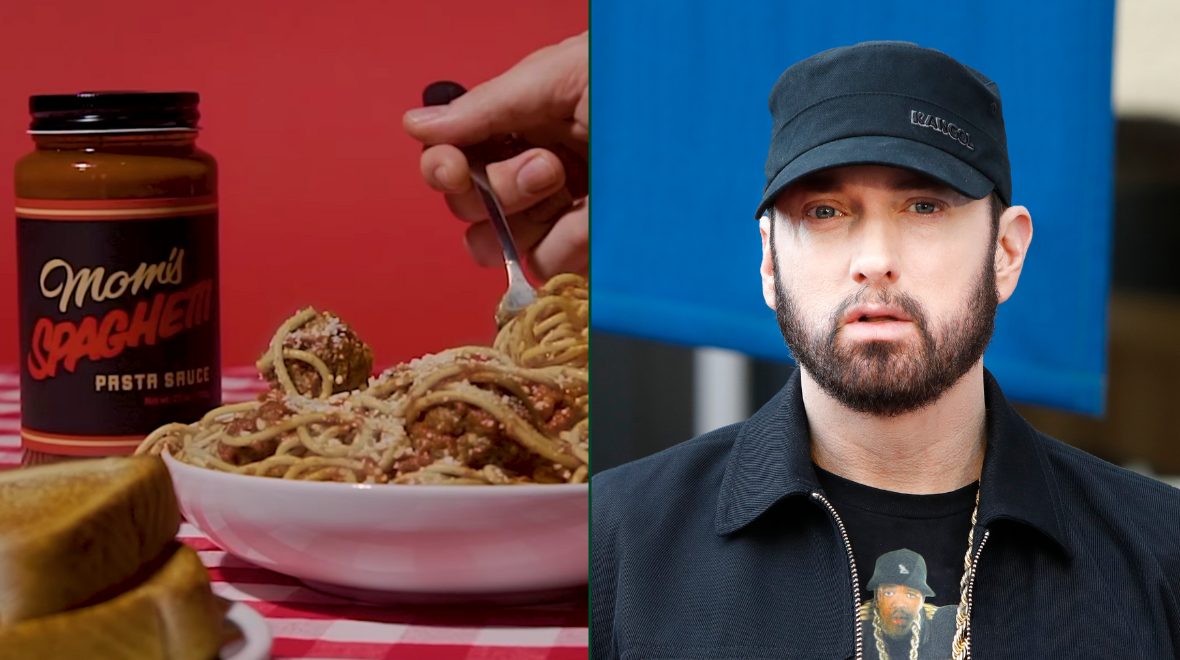 Eminem now selling 'Mom's Spaghetti' pasta sauce
