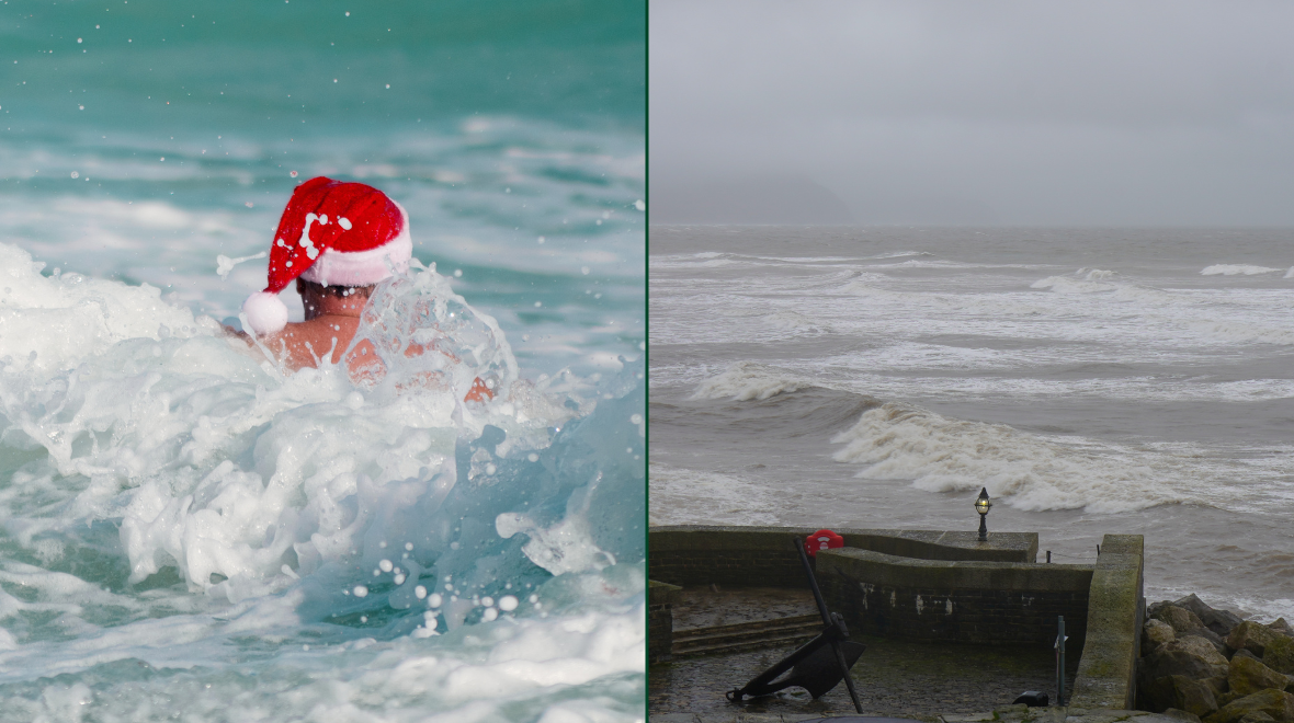 Met Éireann issues Christmas sea swimmers a warning about strong winds
