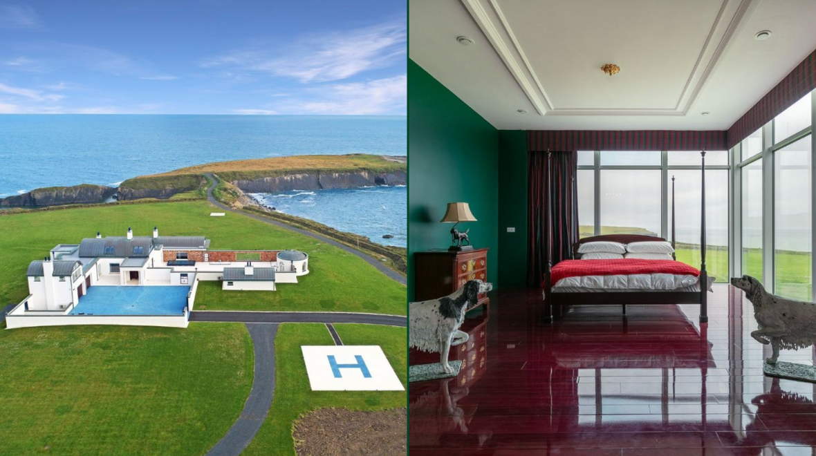 Fancy buying a mansion with its own private island at Dunmore Head?